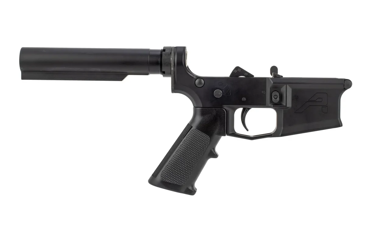 Aero Precision M4e1 Carbine Complete Ar-15 Lower Receiver - No Stock & A2 Grip - Black - Lower Receiver for AR-15 - view 2