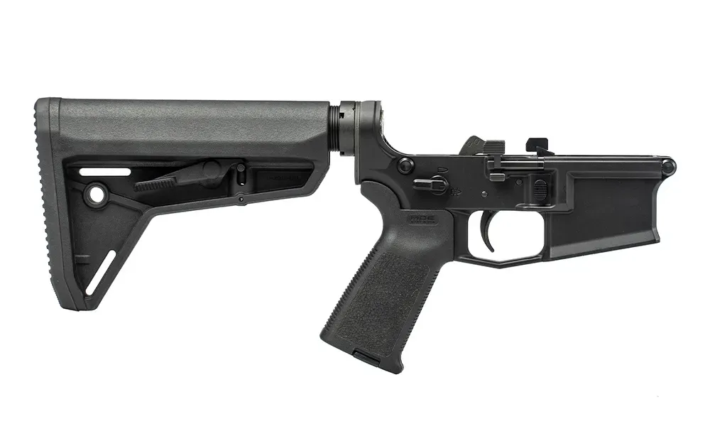 Aero Precision M4E1 Complete Lower Receiver w/ MOE SL® Grip & SL Carbine Stock - Lower Receiver for AR-15 - view 1