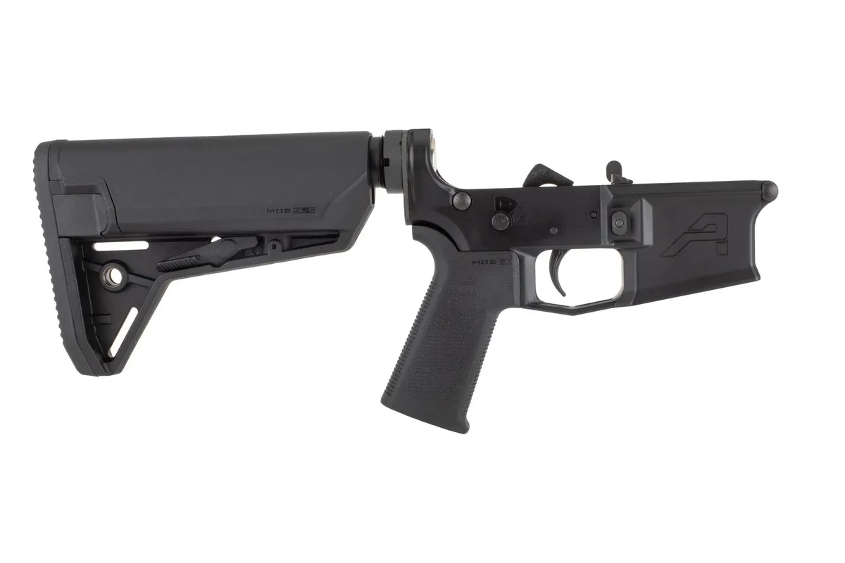 Aero Precision M4e1 Complete Lower Receiver W/moe Sl Grip & Sl-S Carbine Stock - Lower Receiver for AR-15, vista 2