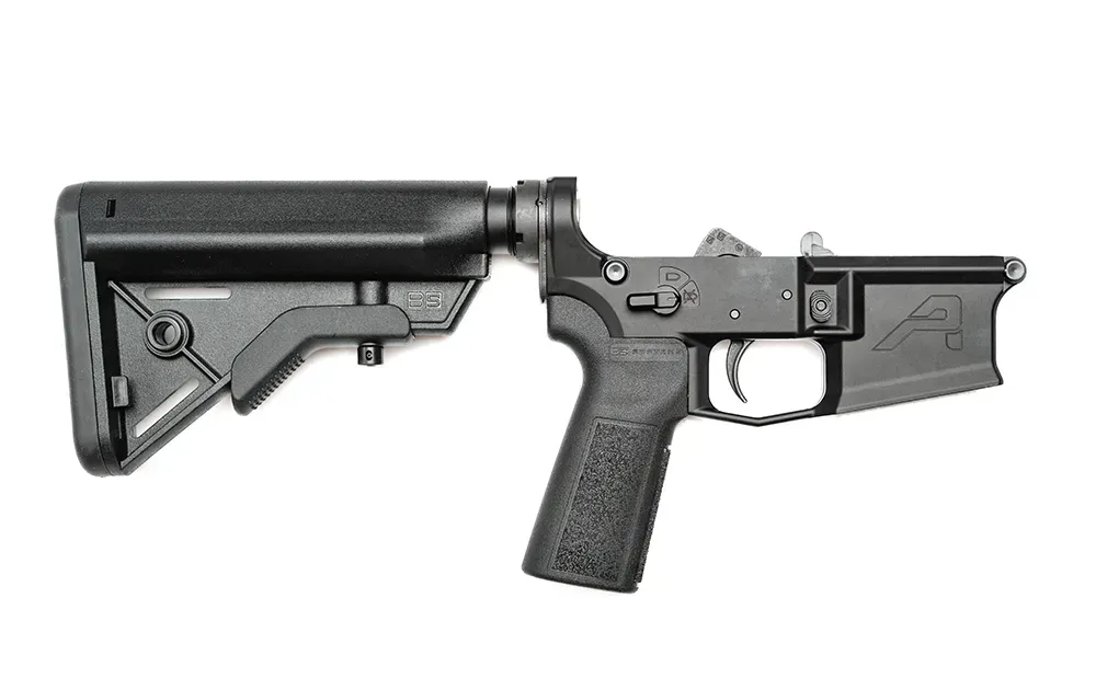 Aero Precision M4E1 Complete Lower w/ ALG QMS, B5 P23 & Bravo Stock - Lower Receiver for AR-15 - view 1