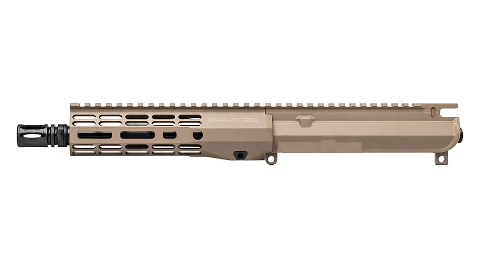 Aero Precision M4E1 Complete Upper, 8" 5.56 Pistol Barrel w/ 7.3" Enhanced Gen 2 Handguard - FDE Cerakote - Upper Receiver for AR-15 - view 1