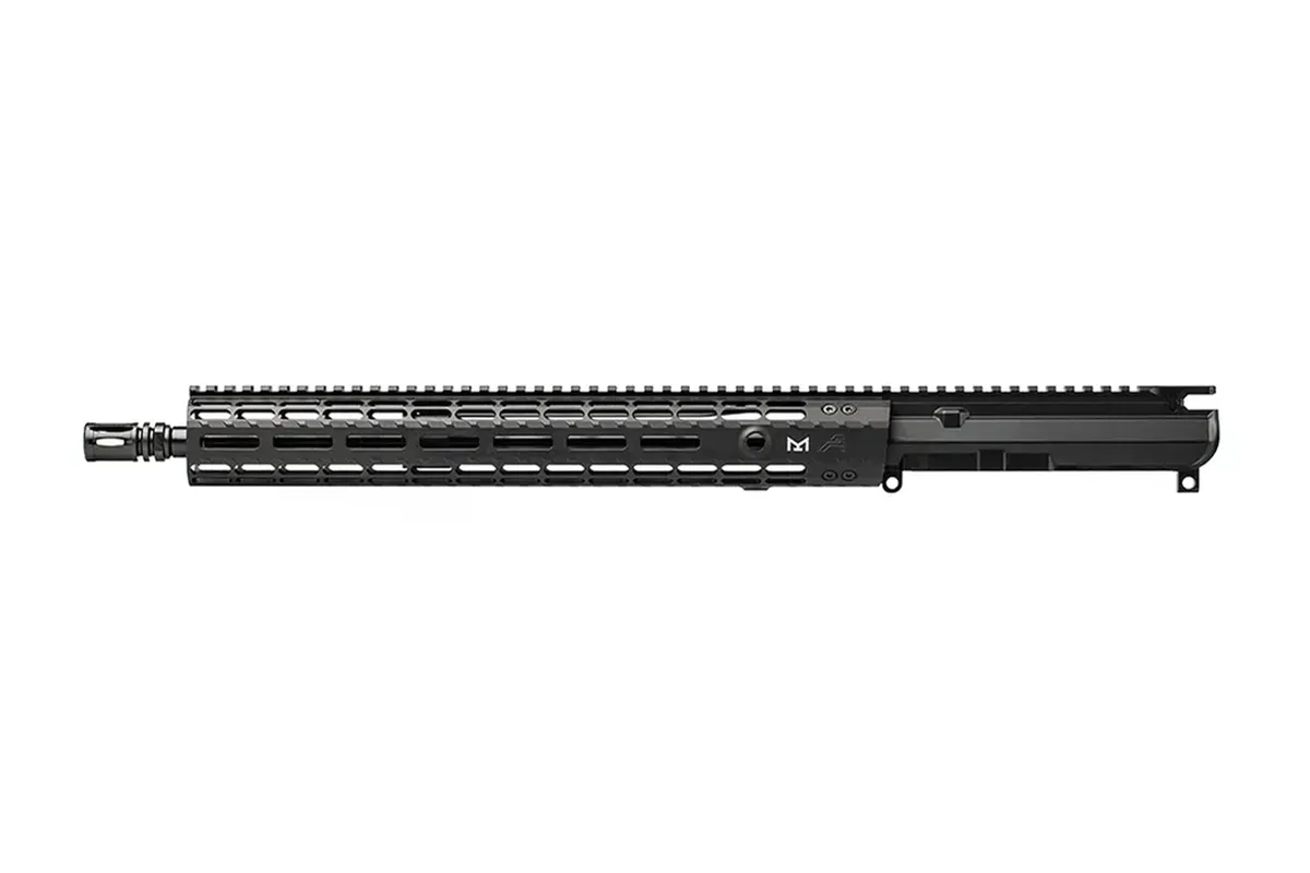 Aero Precision M4E1-E 16" Mid 5.56 Complete Upper, No Forward Assist, EM15 Handguard - Black - Upper Receiver for AR-15 - view 1