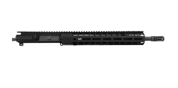Aero Precision M4E1-E Complete Upper 14.5" 5.56 Mid-Length Barrel EM12.7 - Anodized - Upper Receiver for AR-15, vista 1