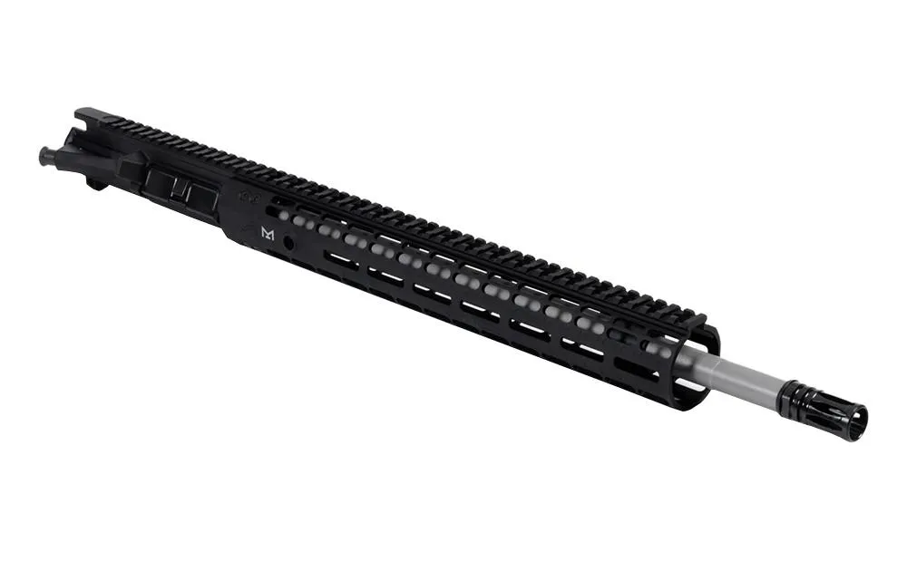 Aero Precision M4E1-E Complete Upper, 18" 6.5 Grendel SS Barrel, EM-15 HG Gen 2 - Anodized Black - Upper Receiver for AR-15, vista 1