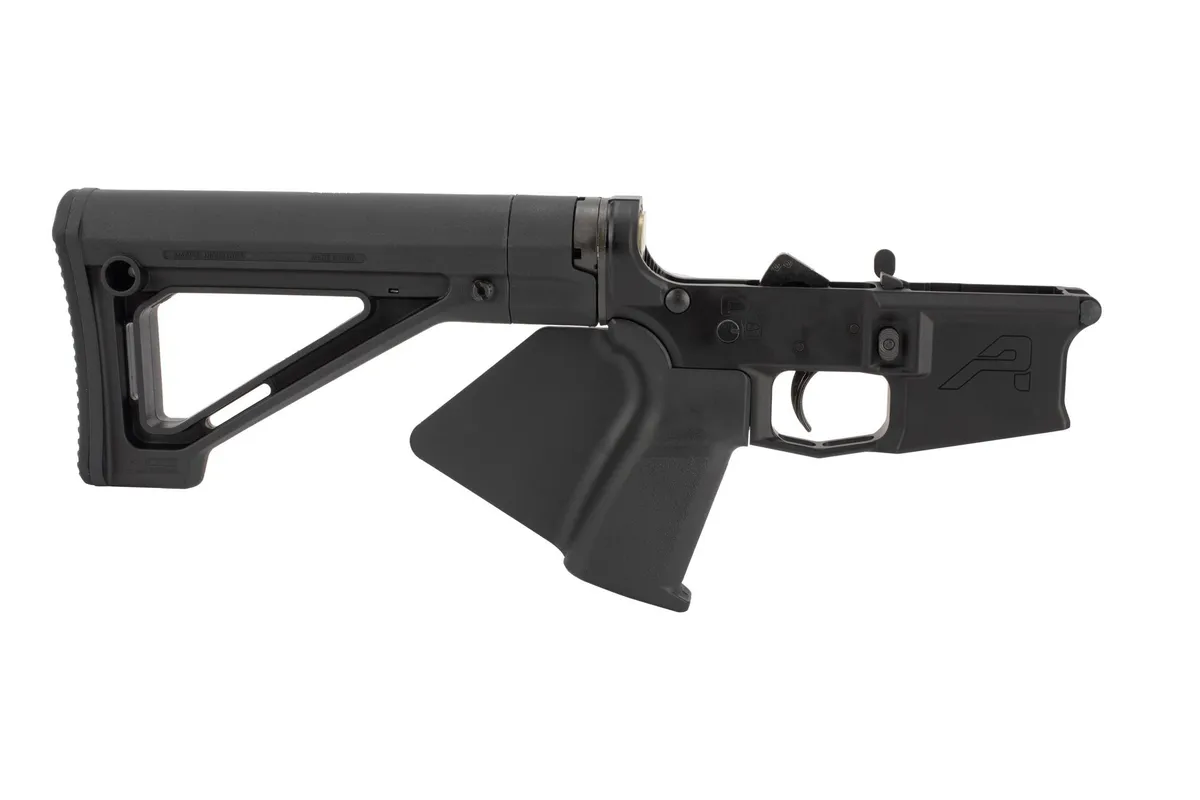 Aero Precision M4e1 Featureless Lower Complete W/ Fixed Stock - Lower Receiver for AR-15 - view 2