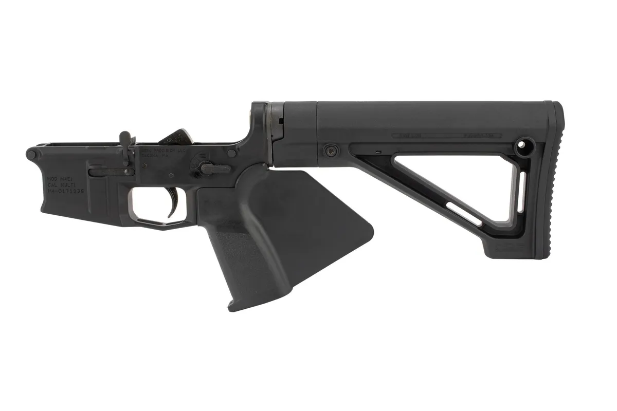 Aero Precision M4e1 Featureless Lower Complete W/ Fixed Stock - Lower Receiver for AR-15 - view 3