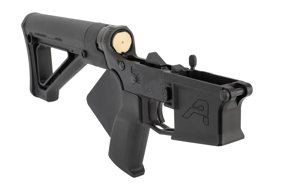Aero Precision M4e1 Featureless Lower Complete W/ Fixed Stock - Lower Receiver for AR-15 - view 4