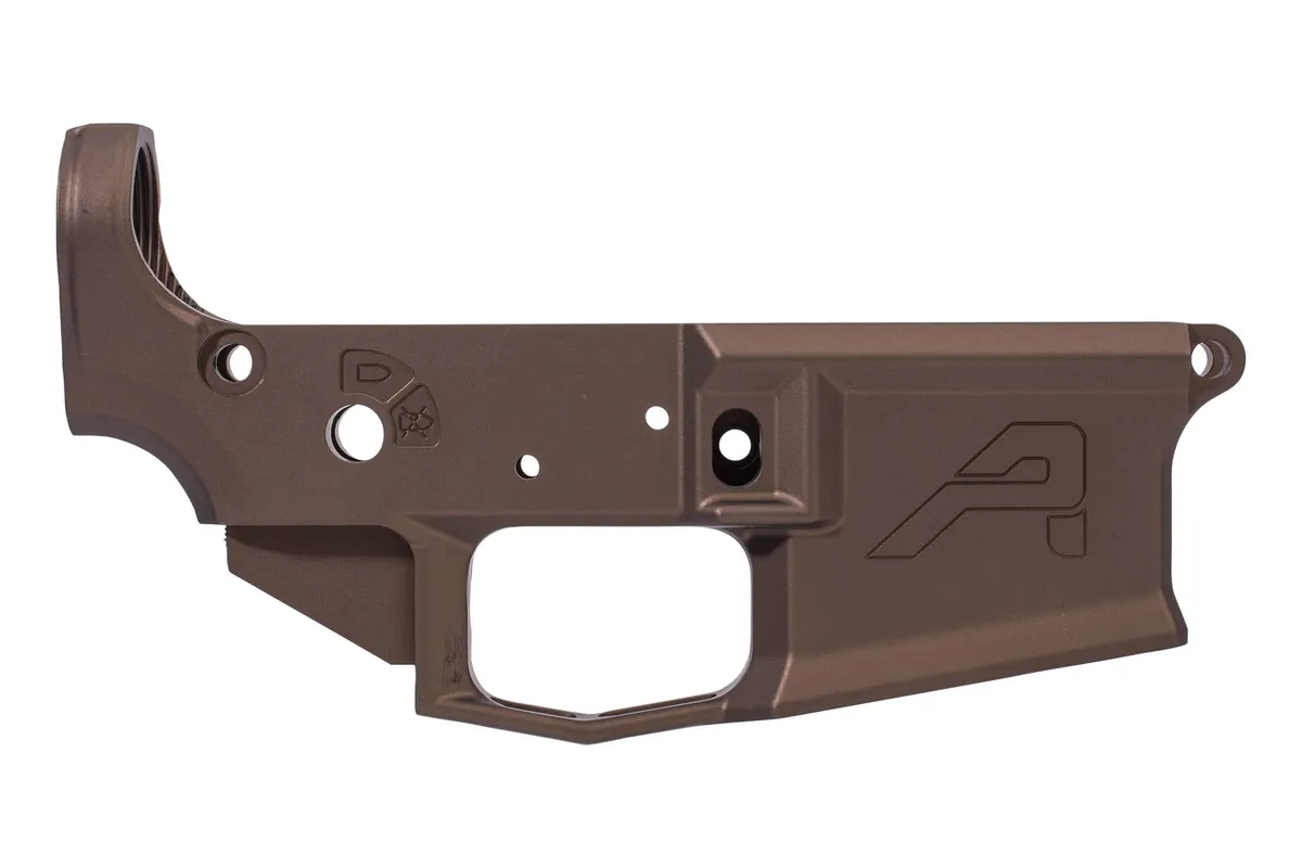 Aero Precision M4E1 Stripped Lower Receiver - Kodiak Brown Anodized - Lower Receiver for AR-15 - view 2