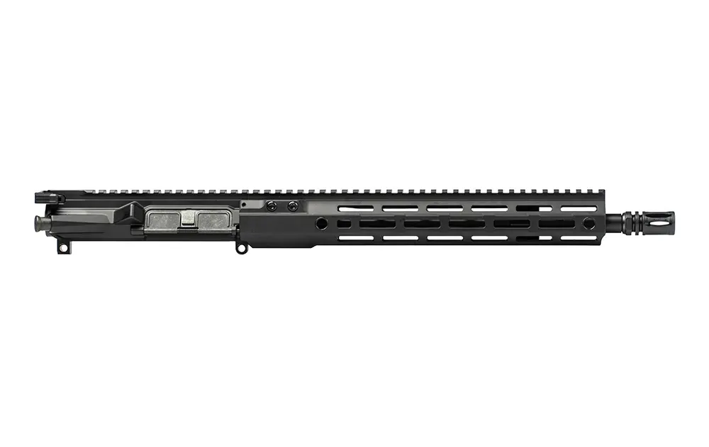Aero Precision M4E1 Threaded 13.9" 5.56 Mid-Length Gov Profile, Upper Receiver Group w/ 12.7" MOD 4 - Anodized Black - Upper Receiver for AR-15 - view 1