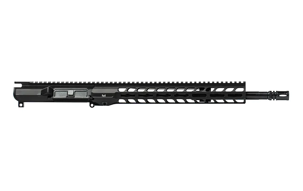 Aero Precision M4E1 Threaded 16" 5.56 Mid-Length Gov QPQ No Forward Assist Complete Upper W/ Slimline 13.5" Handguard - Black Anodized - Upper Receiver for AR-15 - view 1