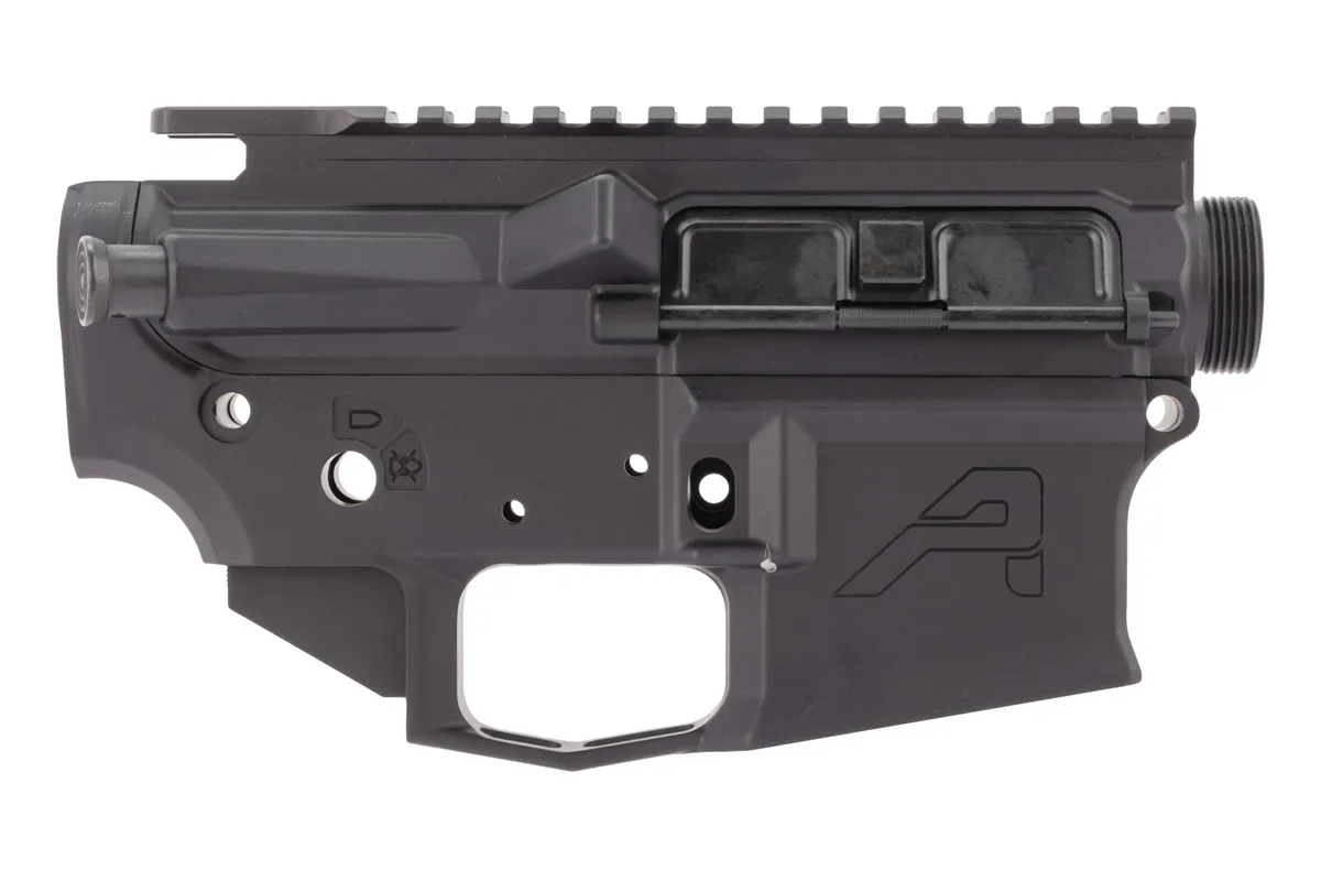 Aero Precision M4e1 Threaded Assembled Receiver Sets - M4e1 Threaded Assembled Receiver Set For Ar15 Anodized Black - Lower Receiver for AR-15 - view 2