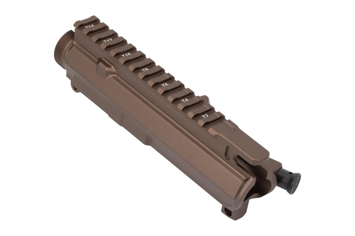 Aero Precision M4E1 THREADED ASSEMBLED UPPER RECEIVER - KODIAK BROWN ANODIZED - Upper Receiver for AR-15 - view 3