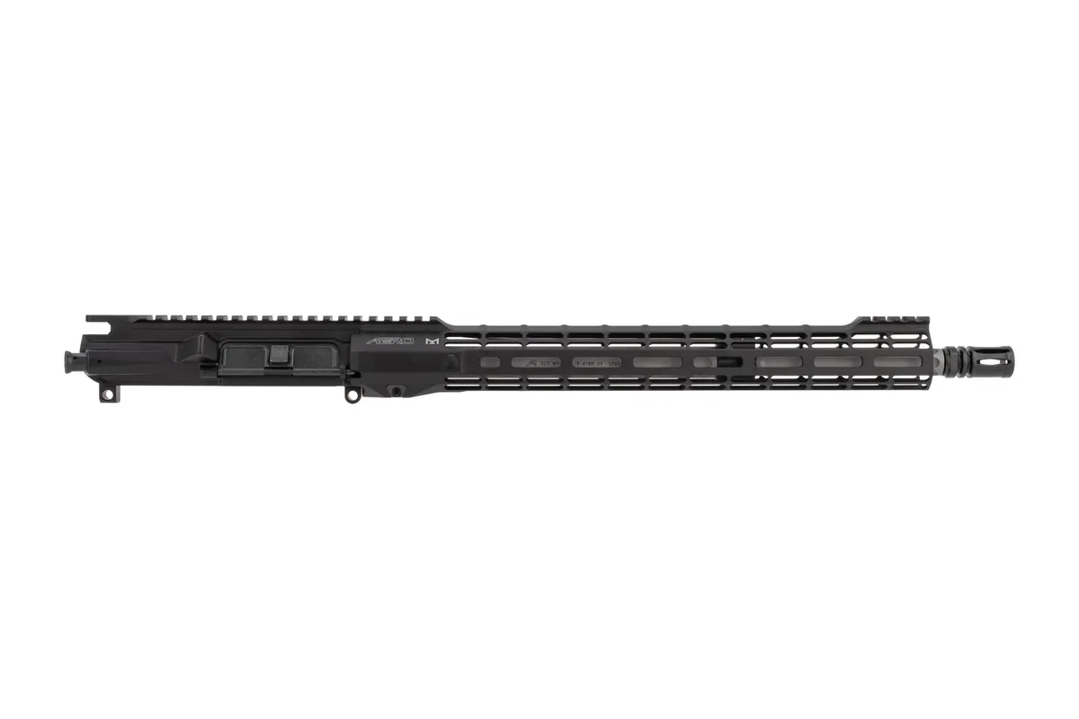Aero Precision M4e1 Threaded Barreled Ar-15 Upper .223 Wylde Fluted Mid-Length Atlas S-One - 16" - Upper Receiver for AR-15 - view 2