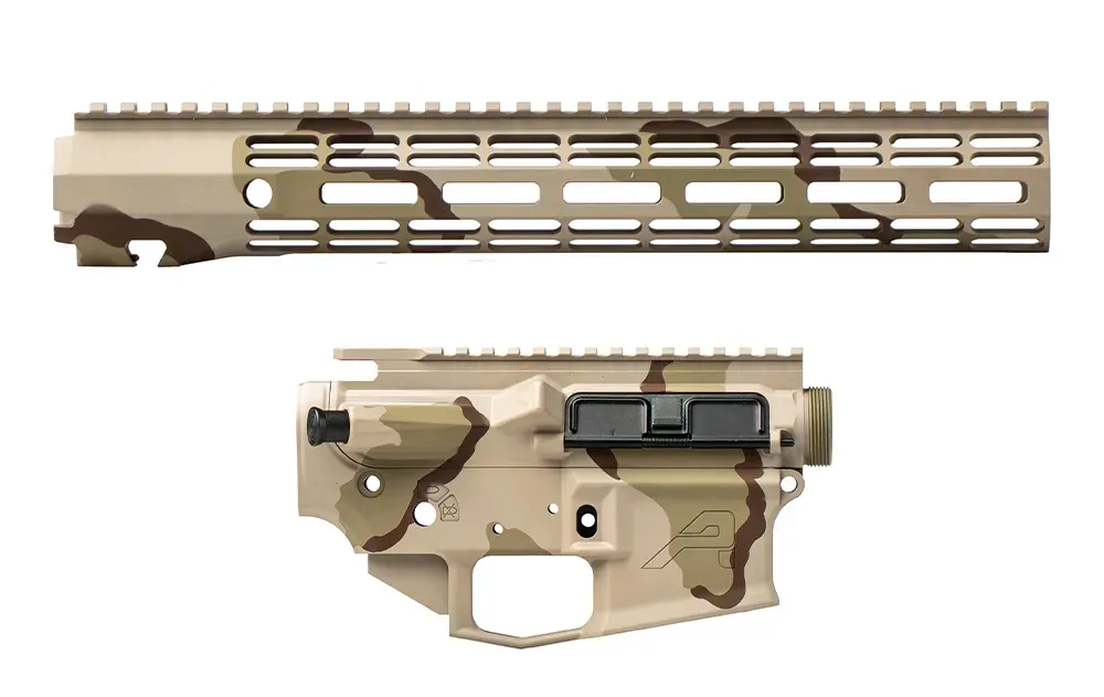 Aero Precision M4E1 Threaded Builder Set w/ 12.7" R-ONE M-LOK Handguard - DCU Camouflage - Upper Receiver for AR-15 - view 1