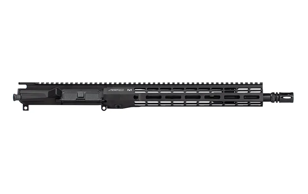 Aero Precision M4E1 Threaded Complete Upper, 13.9" 5.56 CMV Mid-Length Barrel w/ 12.7" R-ONE M-LOK Handguard - Upper Receiver for AR-15, vista 1