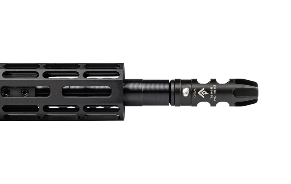 Aero Precision M4E1 Threaded Complete Upper 14.5" 5.56 Mid-Length Barrel w/ Pinned Epsilon 556SL 12" M-LOK ATLAS S-ONE HG - Anodized Black - Upper Receiver for AR-15, vista 3