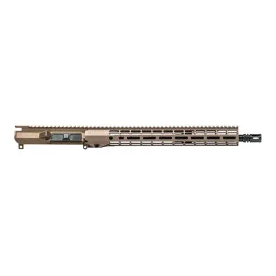 Aero Precision M4E1 Threaded Complete Upper, 16" 5.56 Mid-Length Barrel, ATLAS R-ONE 15" M-LOK HG - Kodiak Brown - Upper Receiver for AR-15 - view 1