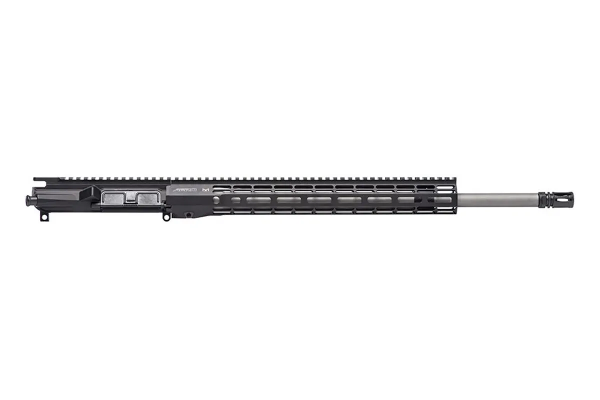 Aero Precision M4E1 Threaded Complete Upper 6.5 Grendel SS Barrel ATLAS R-ONE 15" M-LOK HG - Andonized - Upper Receiver for AR-15, vista 2