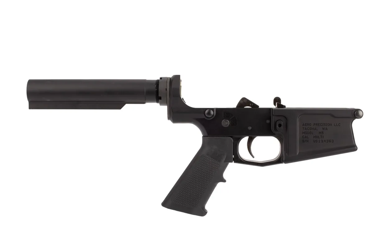 Aero Precision M5 (.308) Carbine Complete Lower Receiver - Lower Receiver for AR-15 - view 2