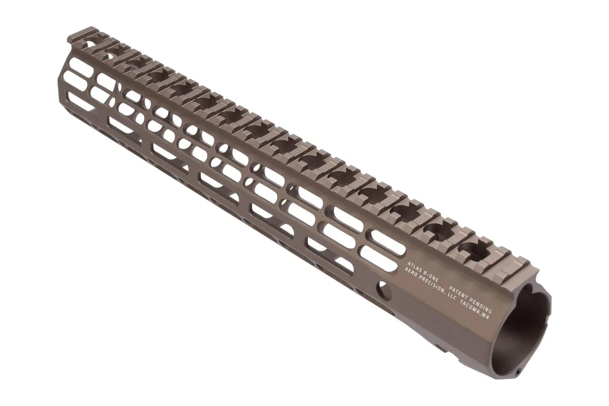 Aero Precision M5 ATLAS R-ONE M-LOK AR-308 Handguard - Kodiak Brown - 12.7" - Handguard for AR-15, vista 3