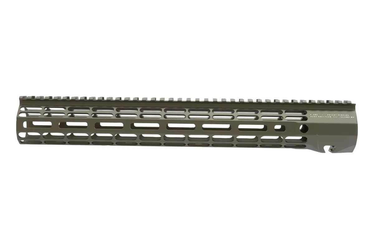 Aero Precision M5 ATLAS R-ONE M-LOK AR-308 Handguard - ODG - 15" - Handguard for AR-15, vista 2