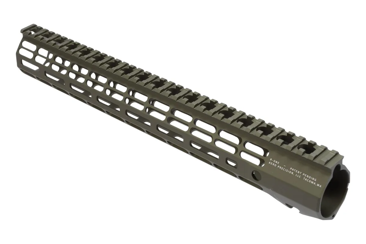 Aero Precision M5 ATLAS R-ONE M-LOK AR-308 Handguard - ODG - 15" - Handguard for AR-15, vista 3