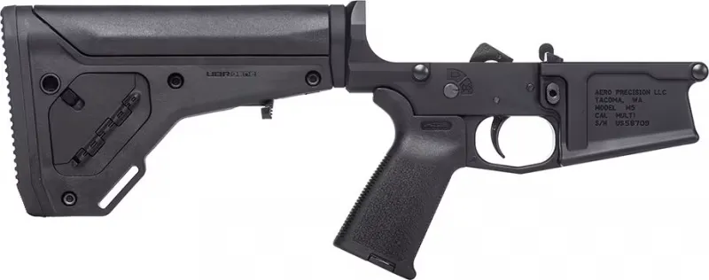 Aero Precision M5 Complete Lower Receiver W/moe Grip & Ubr Gen2 Carbine Stock - Lower Receiver for AR-15, vista 1