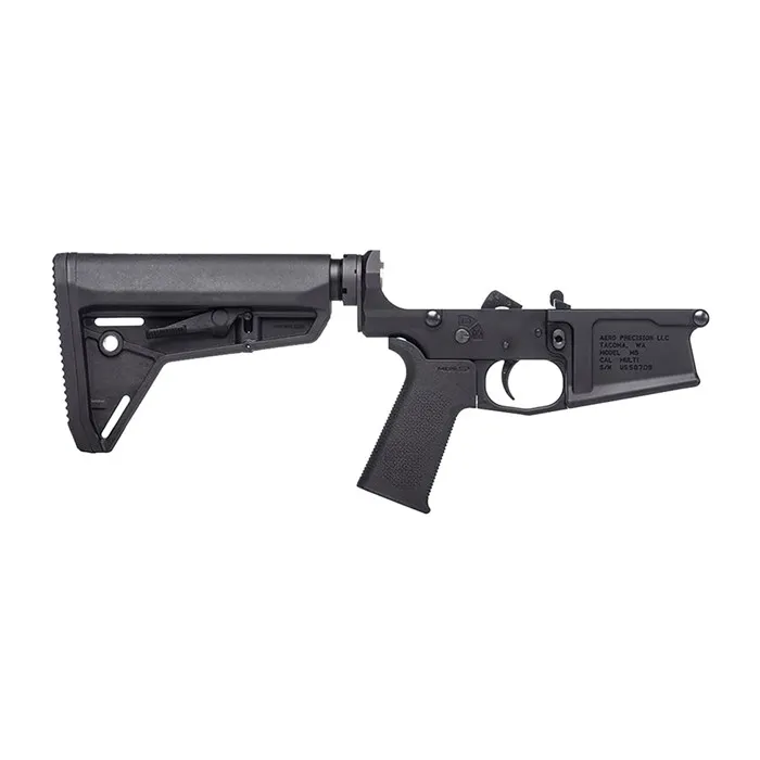 Aero Precision M5 Complete Lower Receiver W/moe Sl Grip & Sl Carbine Stock - Lower Receiver for AR-15, vista 2