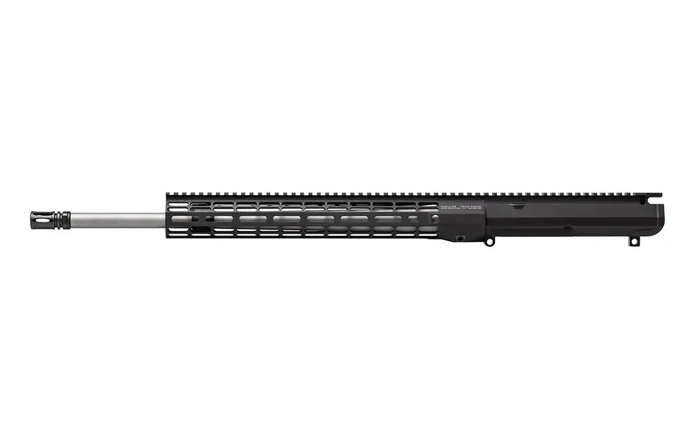 Aero Precision M5 Complete Upper 20" .308 SS Rifle Barrel ATLAS R-ONE 15" M-LOK HG - Anodized Black - Upper Receiver for AR-15 - view 1