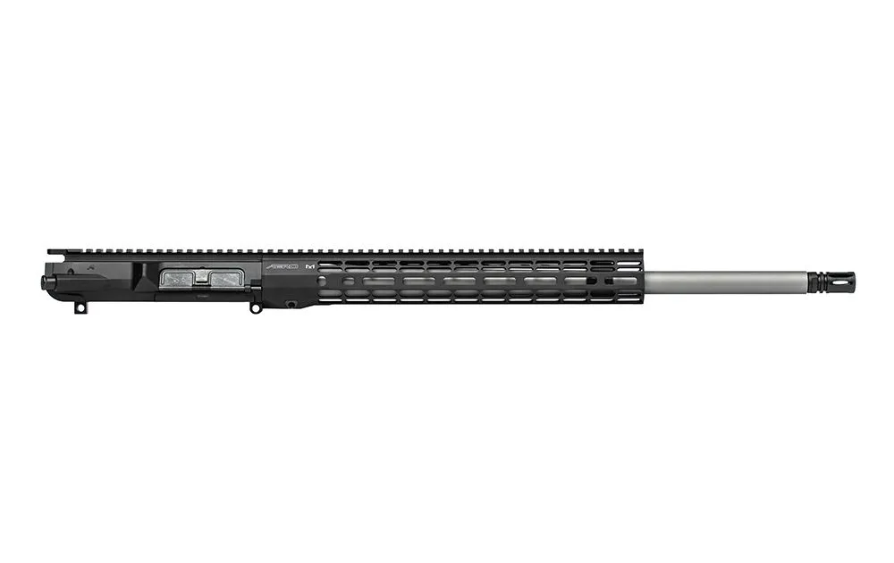 Aero Precision M5 Complete Upper 22" 6.5 Creedmoor SS Rifle Barrel ATLAS R-ONE 15" M-LOK HG - Black - Upper Receiver for AR-15, vista 1