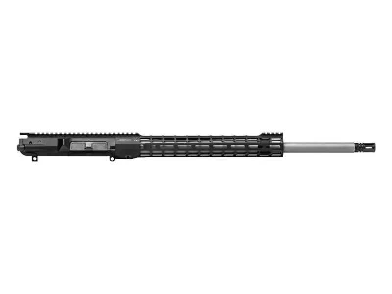 Aero Precision M5 Complete Upper 22" 6.5 Creedmoor SS Rifle Barrel ATLAS S-ONE 15" M-LOK HG - Black - Upper Receiver for AR-15, vista 1