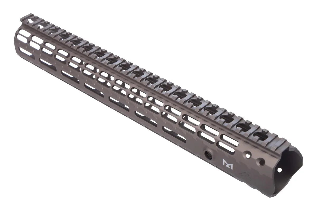 Aero Precision M5 Enhanced M-LOK Handguard - Gen 2 -  Kodiak Brown Anodized  - 15" - Handguard for AR-15 - view 3