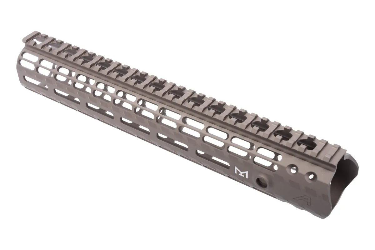 Aero Precision M5 Gen 2 Enhanced M-LOK Handguard 12.7in Anodized Kodiak Brown - Handguard for AR-15, vista 3
