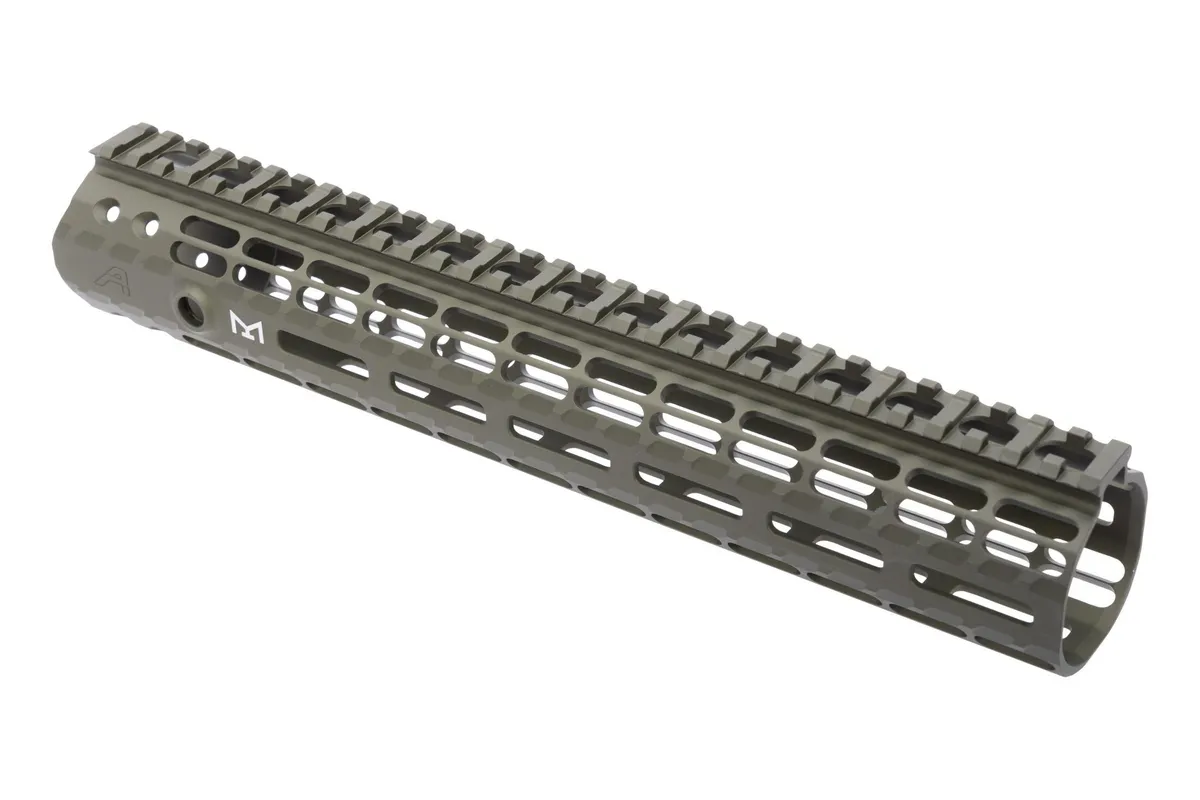 Aero Precision M5 Gen 2 Enhanced M-LOK Handguard 12.7in Anodized OD Green - Handguard for AR-15, vista 1