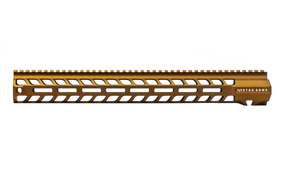 Aero Precision Stag 10 16.5" Slimline M-LOK Gen2 Handguard - RAL8000 Cerakote - Handguard for AR-15, vista 1