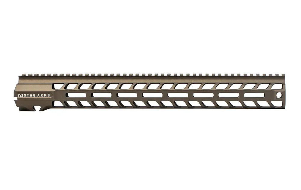 Aero Precision Stag 10 16.5" Slimline M-LOK Hand Guard - Midnight Bronze - Handguard for AR-15 - view 1