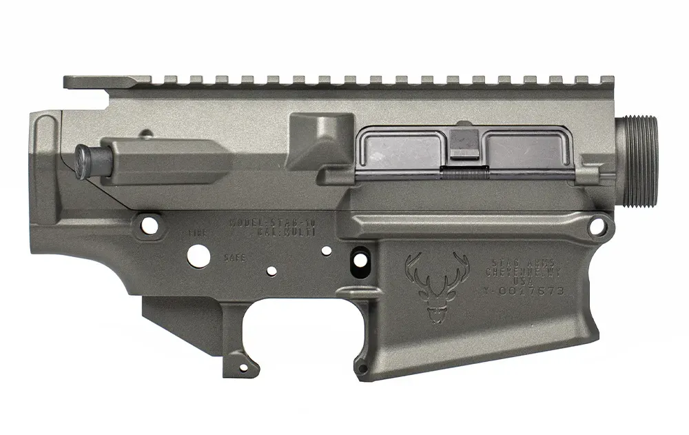 Aero Precision Stag 10 Assembled Upper/Lower Combo Right Handed - Tungsten - Upper Receiver for AR-15 - view 1
