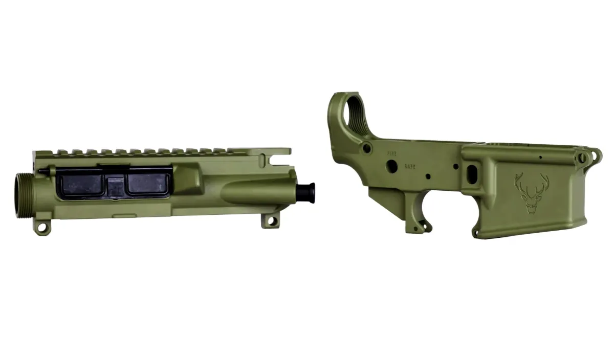 Aero Precision Stag 15 Assembled Upper/Lower Combo Left Handed - OD Green Anodized - Upper Receiver for AR-15 - view 1