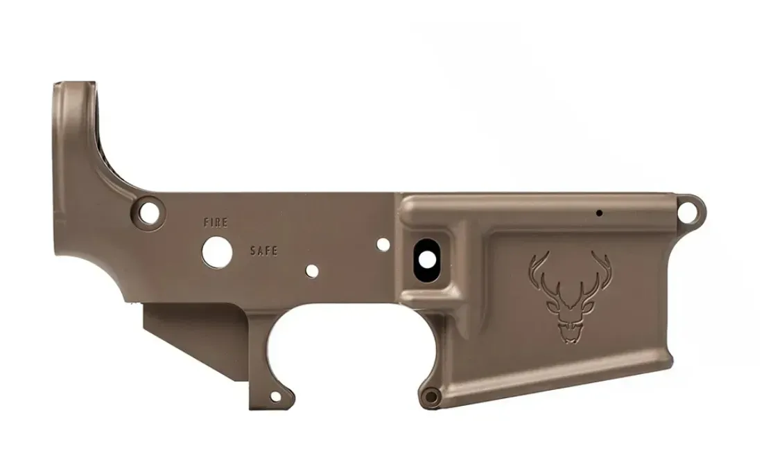 Aero Precision Stag 15 Stripped Lower Receiver - Midnight Bronze - Lower Receiver for AR-15 - view 1