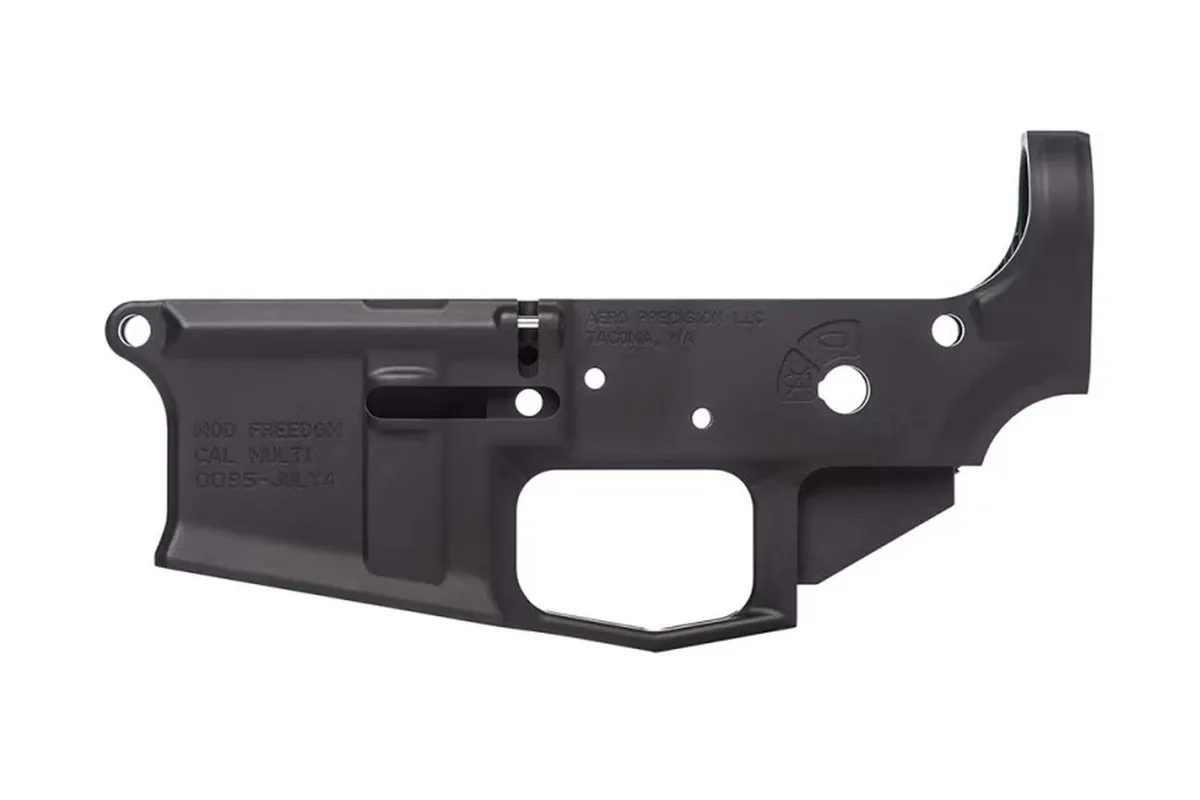 Aero Precision Stripped M4e1 Ar-15 Lower Receiver - Special Edition - Freedom - Lower Receiver for AR-15, vista 2
