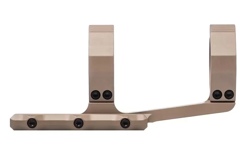Aero Precision Ultralight 1-Piece Cantilever 2" Extended Picatinny Scope Mount 34mm Rings FDE Cerakote - Optic Mount, vista 1
