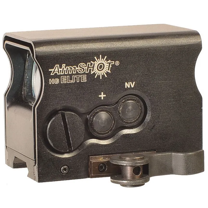 Aimshot Aim Shot HG Elite 1x34mm Reflex Sight, 65 MOA Circle/2 MOA Green Dot - HGELITECGREE - Optic - view 1