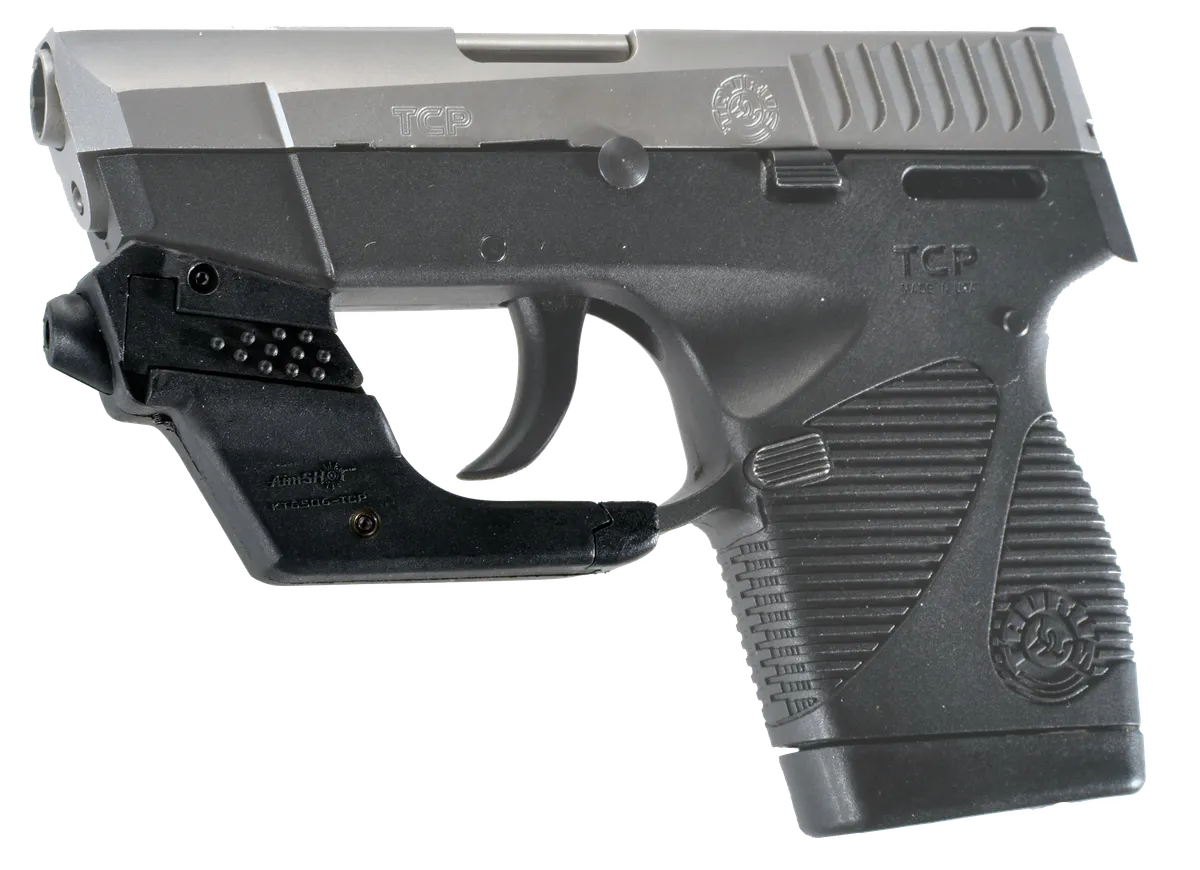 Aimshot Aim Shot Trigger Guard Mounted Laser for Taurus TCP 380 Pistol, Black - KT6506TCP - Laser - view 1