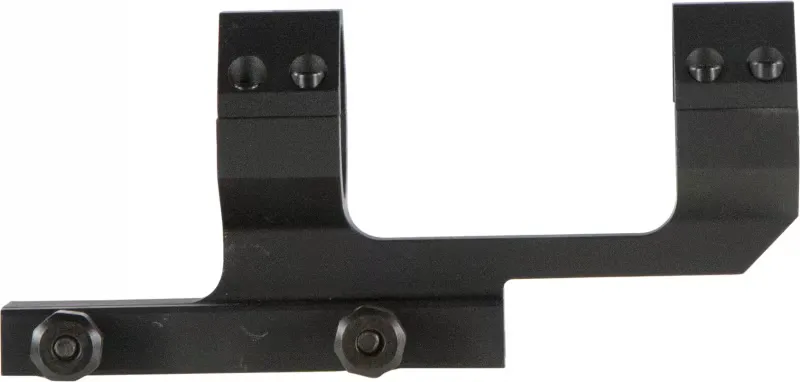 Aim Sports 30mm Medium 6061 Aluminum 1-Piece Cantilever Scope Mount, Anodized Black - MTCLF315 - Optic Mount - view 2