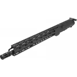 Aim Sports AR5CUB3 Complete Upper Assembly 5.56x45mm NATO 16" Black Nitride Barrel 7075-T6 Aluminum Black Hard Coat Anodized Receiver 15" M-LOK Free-Float Handguard for AR-15 - Upper Receiver for AR-15 - view 1