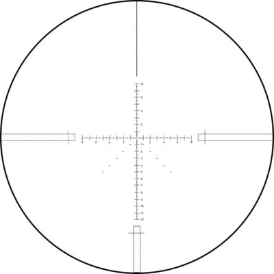 Aim Sports Alpha 6 2.5-15X50 30MM Riflescope With MR1 Mrad Reticle - Rifle Scope - view 1