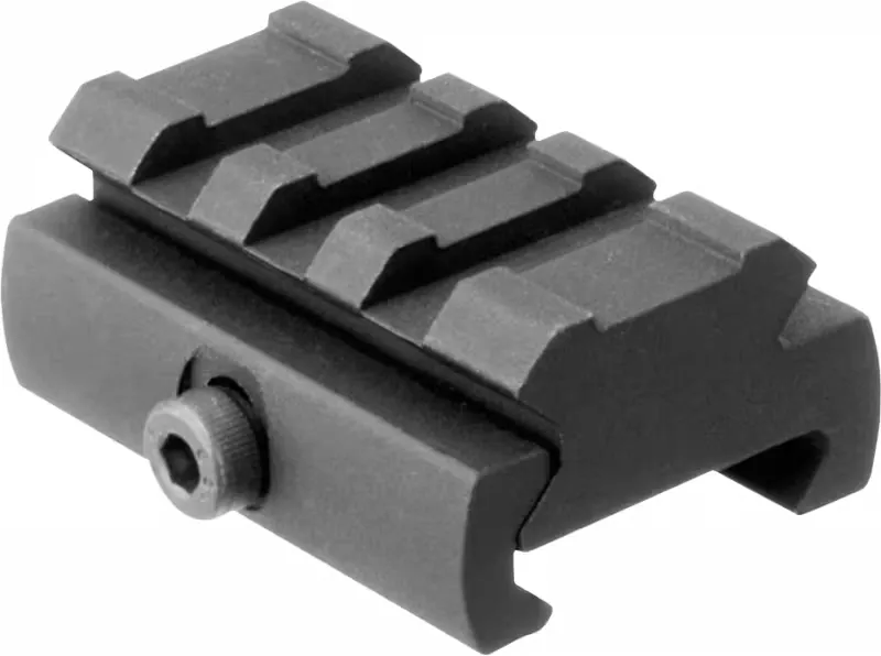Aim Sports AR-15 Aircraft Grade Aluminum Low-Profile Riser Mount, Anodized Black - ML109 - Optic Mount - view 1