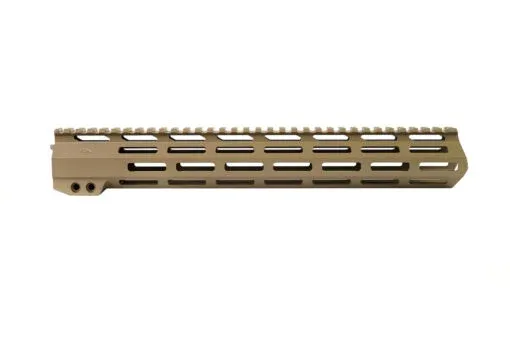 Aim Sports AR-15 Free Float M-LOK Handguard - FDE - 13.5" - Handguard for AR-15 - view 1