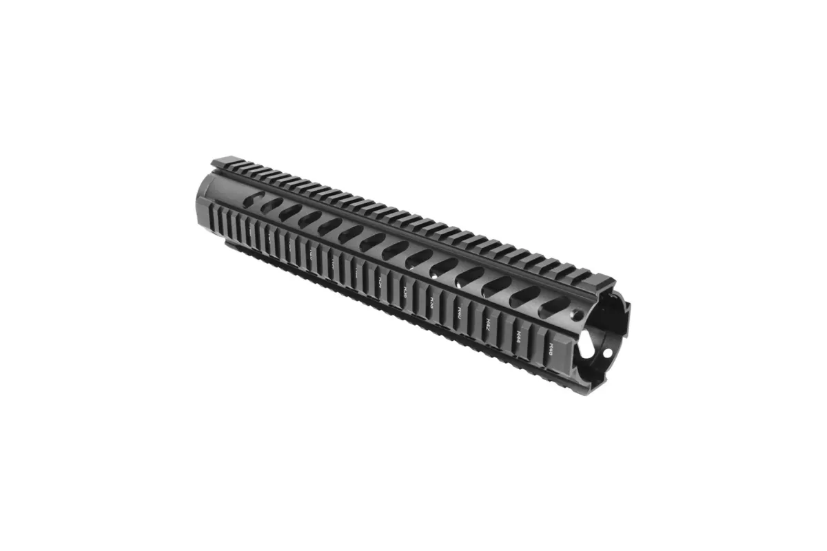 Aim Sports Free-Float Rifle Quad Rail V3 - Black - Handguard for AR-15 - view 1