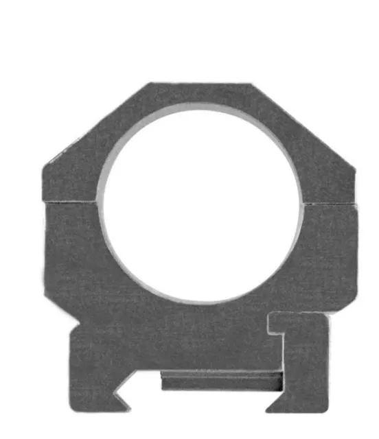 AIM Sports Inc 1in Scope Ring-Low/Picatinny 0.9in Black Small - Optic Mount - view 1